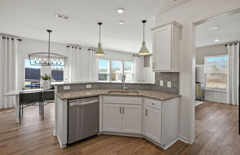 Open Kitchen with an Island