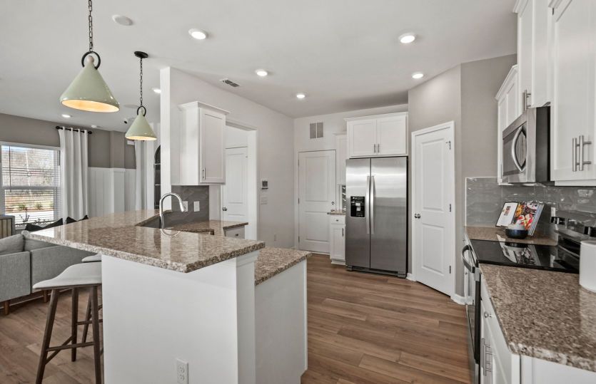 Open Kitchen with an Island