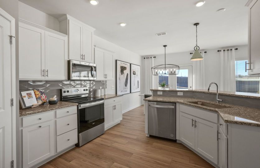 Open Kitchen with an Island