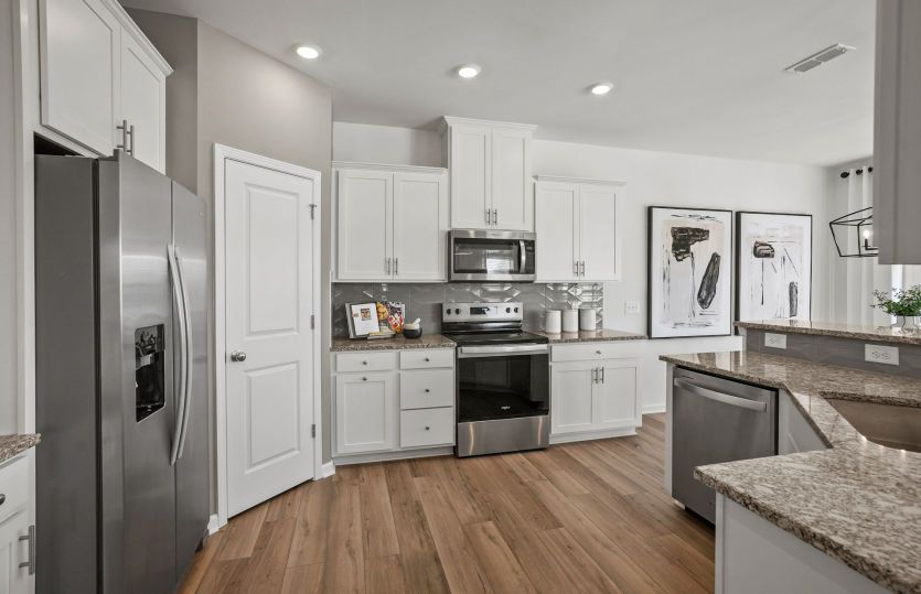 Open Kitchen with an Island