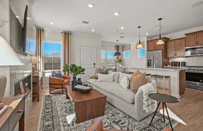 Spacious Living Room