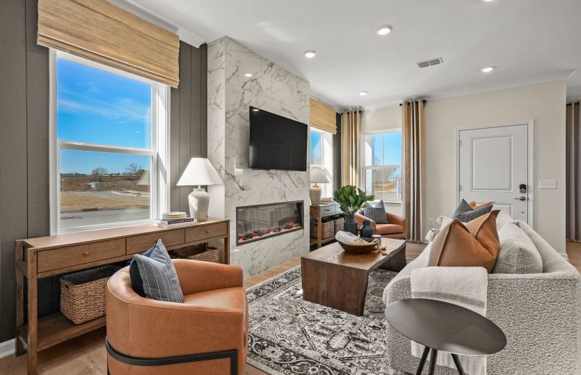 Spacious Living Room