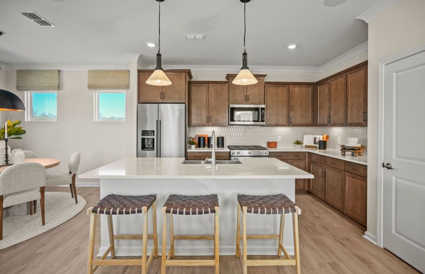 Open Kitchen with an Island