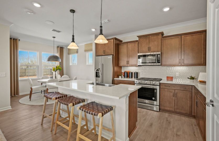 Open Kitchen with an Island