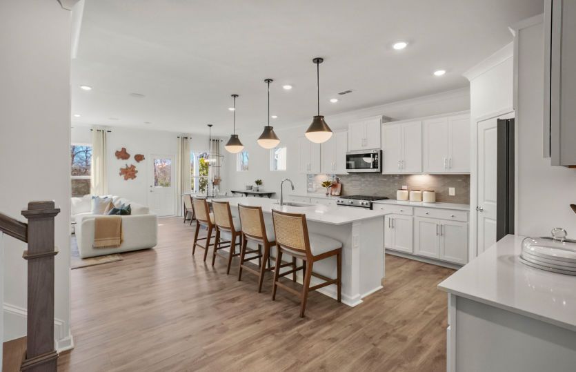 Open Kitchen with an Island