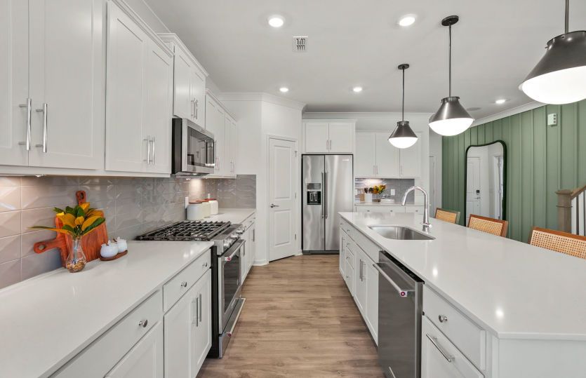 Open Kitchen with an Island