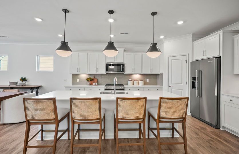 Open Kitchen with an Island