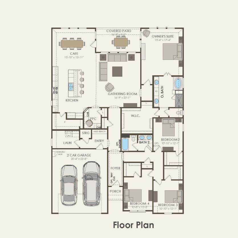 First Floor 4 br / 2 ba