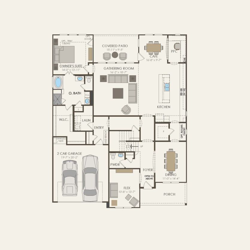 First Floor 4 br / 3 ba