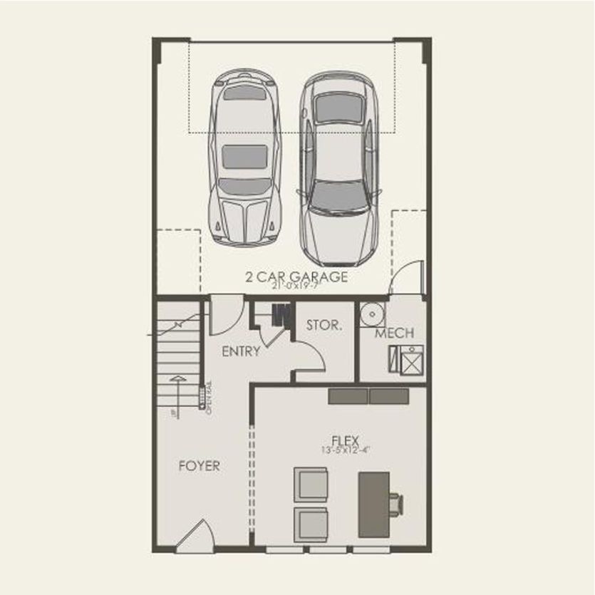 First Floor 3 br / 2.5 ba