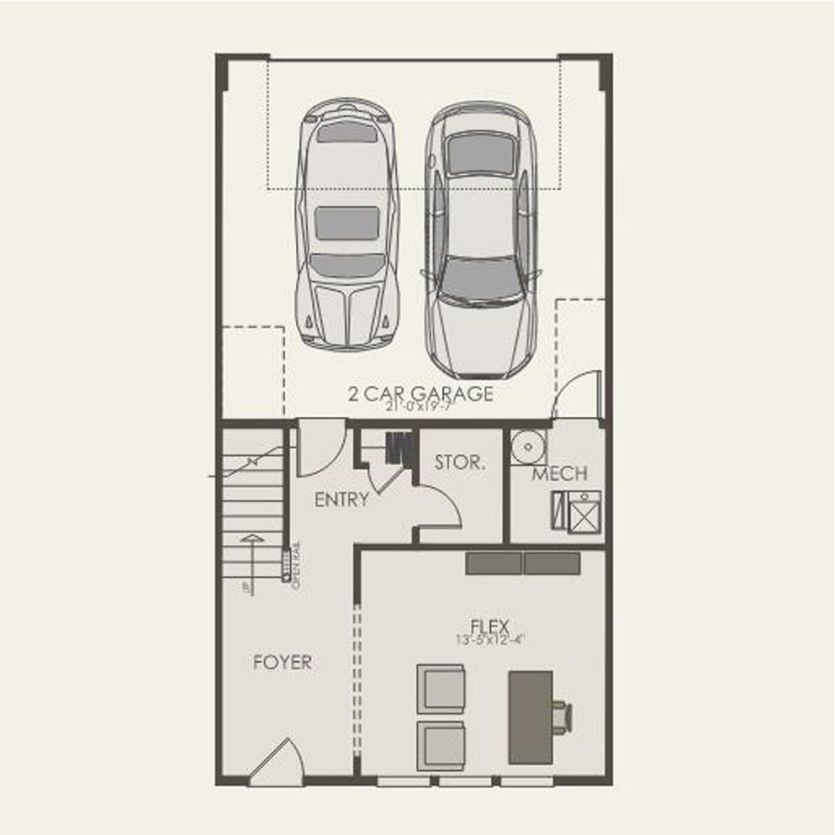 First Floor 3 br / 2.5 ba