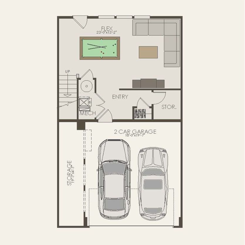 First Floor 3 br / 2.5 ba