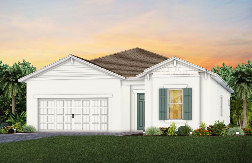 Elevation C202 in Craftsman High Reflective White