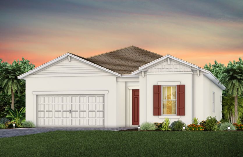 Elevation C202 in Craftsman Alabaster
