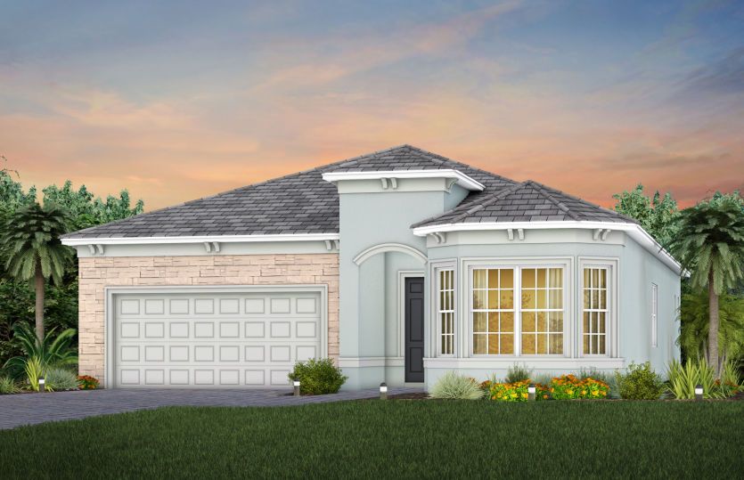 Exterior FM3 with stone
