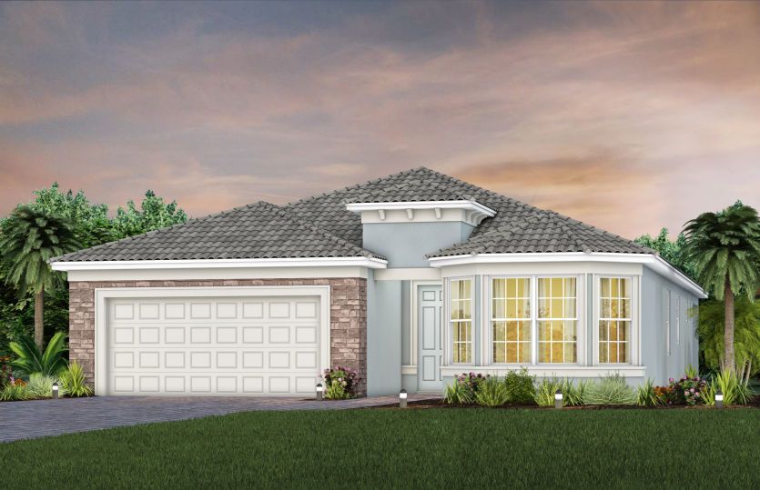 Exterior FM3 with optional stone