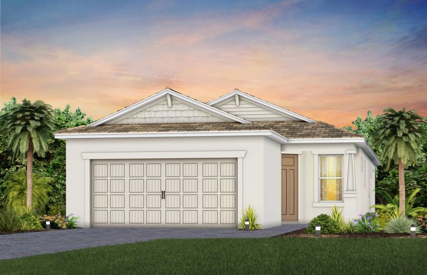 Elevation CR201 in Craftsman Snowbound