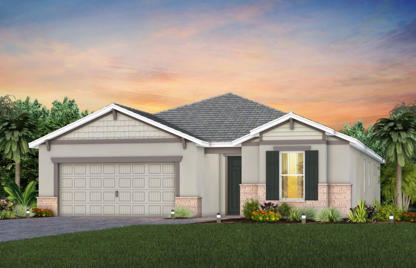 Exterior C2 with optional stone