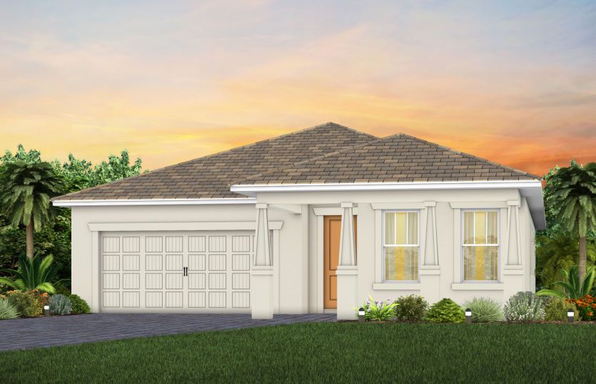 Elevation C202 in Craftsman Ivory Lace