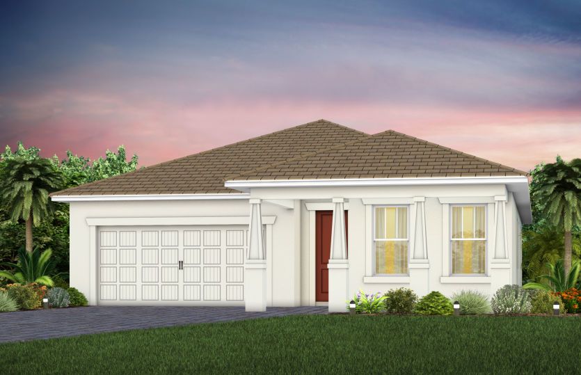 Elevation C202 in Craftsman Alabaster