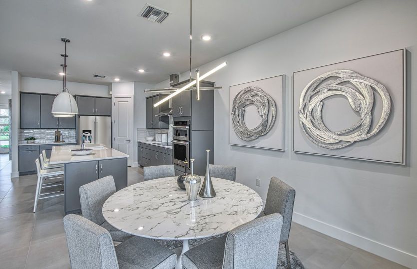 Cafe off the kitchen