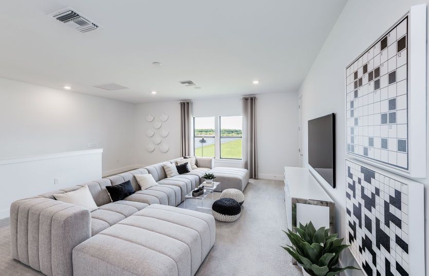 Loft space, perfect for families