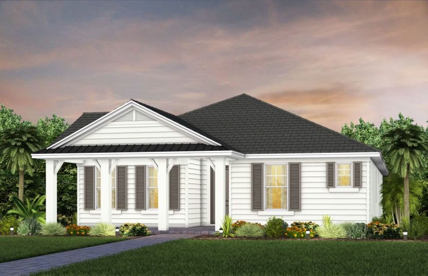 Elevation FH1 in Farmhouse High Reflective White