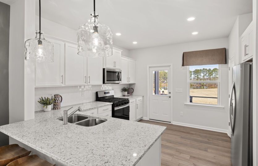 Kitchen with Plenty of Storage