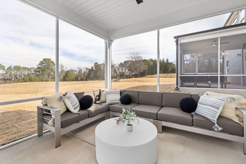 Screened-in porch