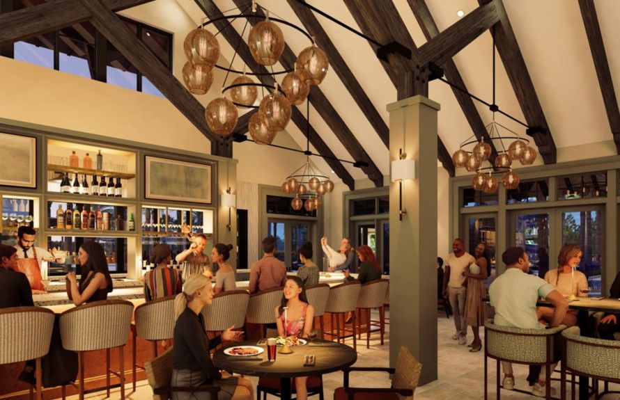 Bar & Restaurant Rendering