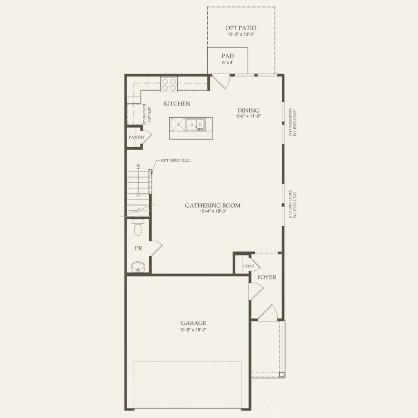 First Floor 3 br / 2.5 ba