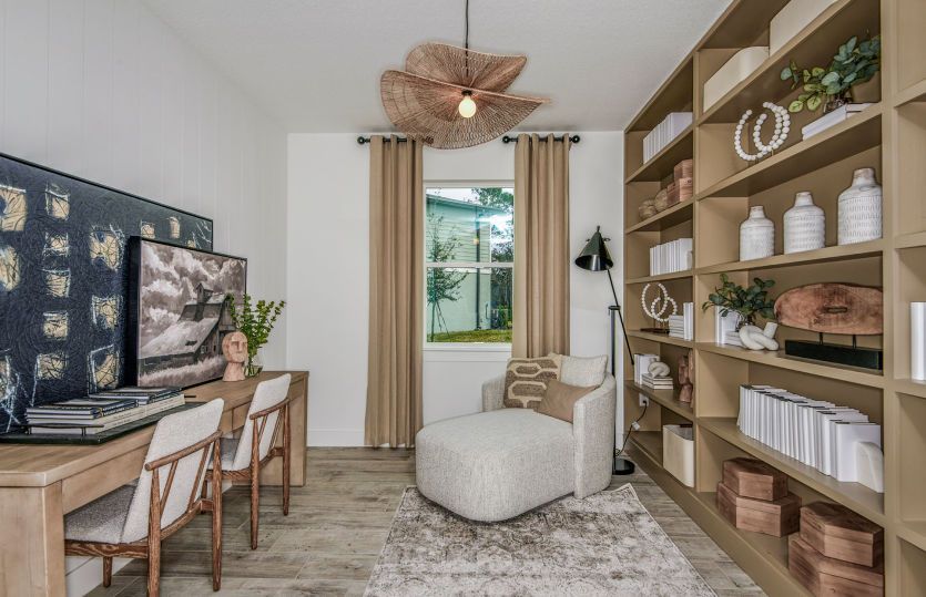 Versatile Flex Room, Perfect for Home Office