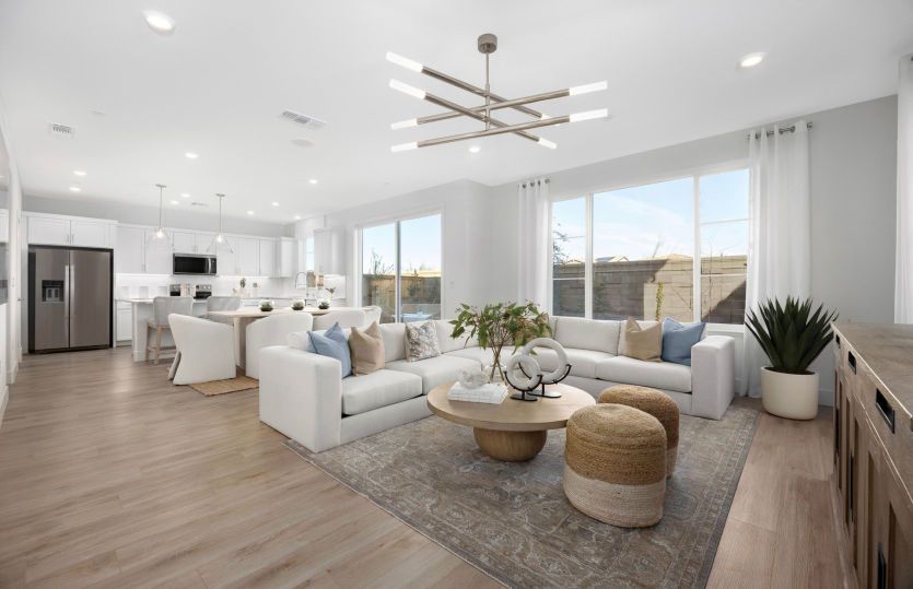 Functional open floorplan