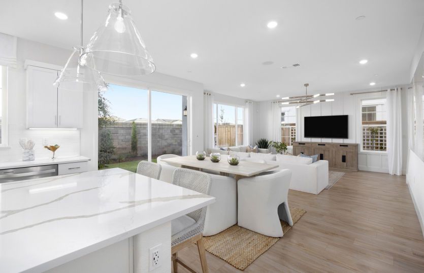 Open main living spaces - Designed for how you live.