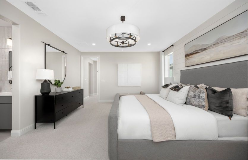 Owner's suite with walk-in closet