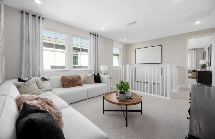 Upstairs loft flex space