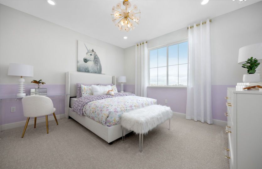Spacious secondary bedroom