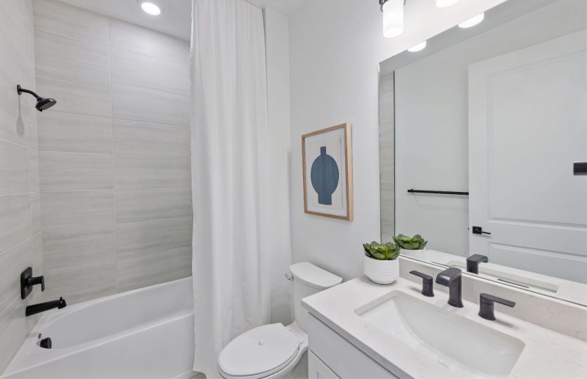 Secondary bathroom
