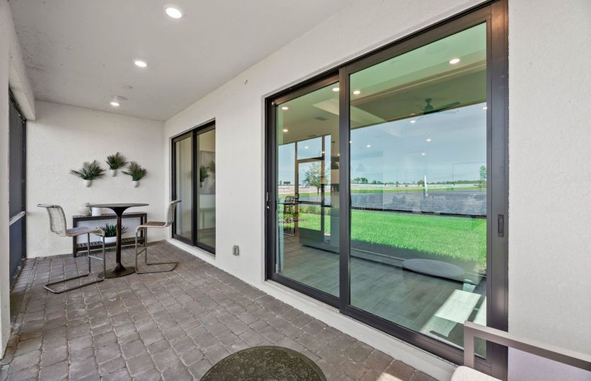 Enjoy the Florida sunshine from your covered lanai