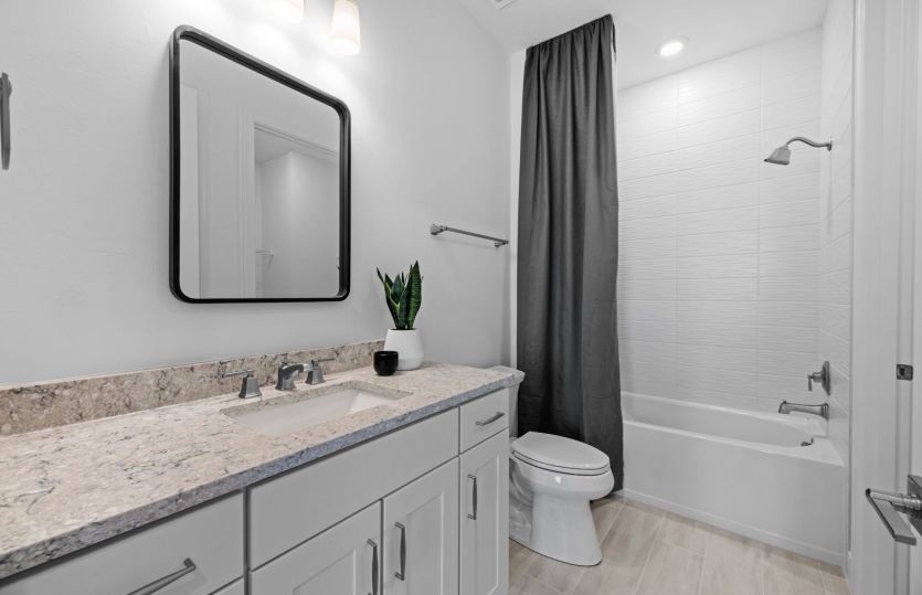 Secondary bathroom