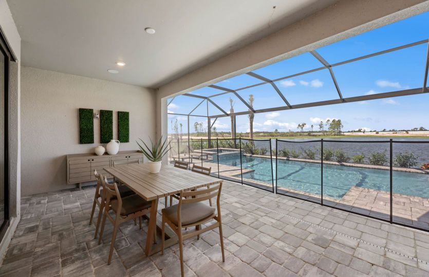 Premier outdoor living area
