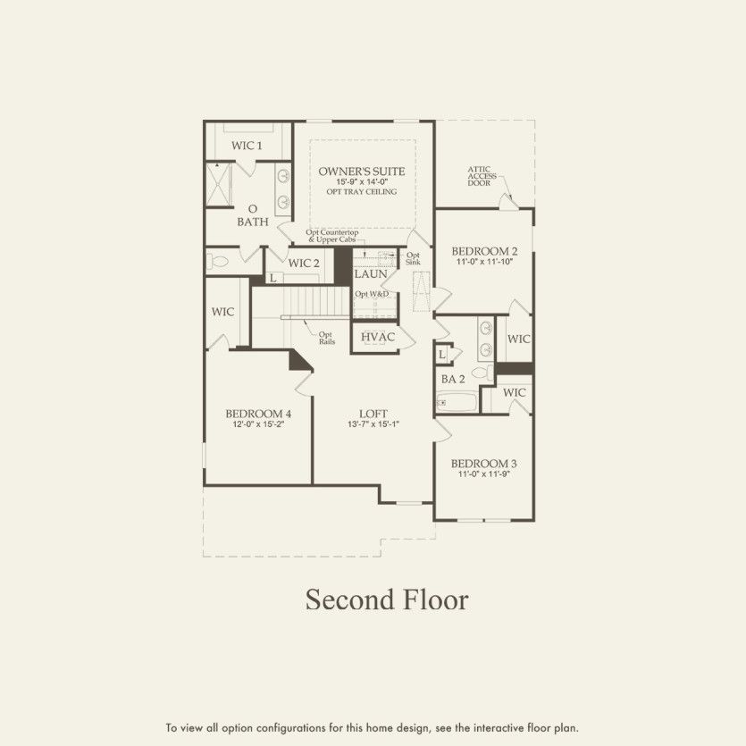 Second Floor 4 br / 2.5 ba