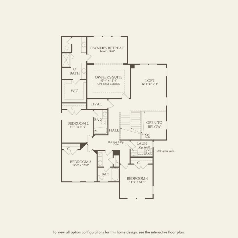 Second Floor 4 br / 3.5 ba