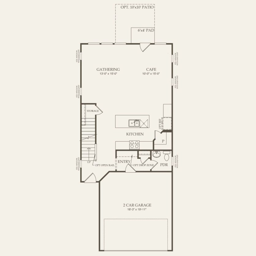 First Floor 3 br / 2.5 ba