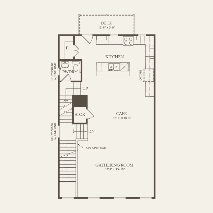Second Floor 3 br / 2.5 ba