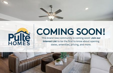 New Community Coming Soon