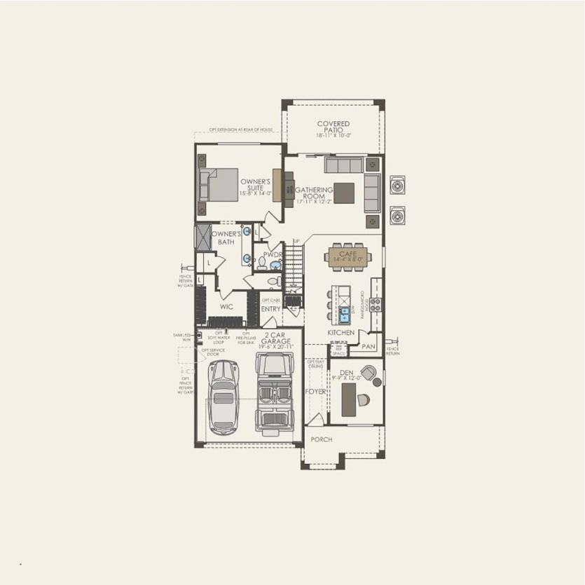 First Floor 4 br / 3.5 ba