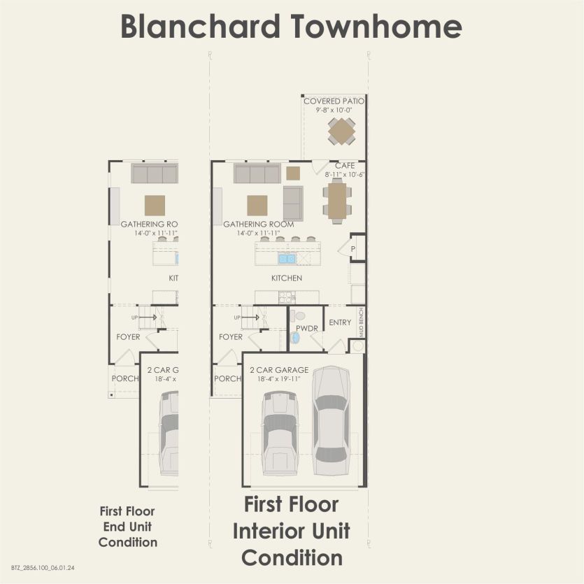 First Floor 3 br / 2.5 ba