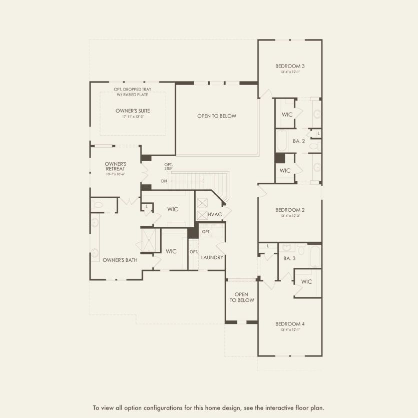 Second Floor 4 br / 3.5 ba