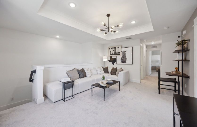 Game room on second floor